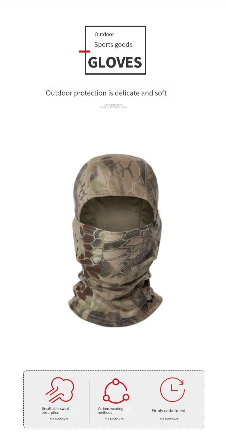 Sturmhaube Camouflage Vollgesichtsmaske Wargame CP Hut Jagd Fahrrad Radfahren Armee Multicam Bandana Hals Gamasche_voghion.com