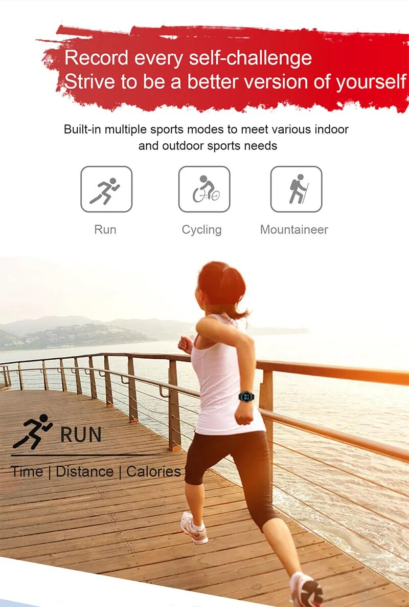 FD68 Yeni Akıllı Saatler Erkekler Kadınlar Bluetooth Smartwatch Dokunmatik Akıllı İzle Spor Bilezik IOS Android için Bağlı Spor Saatler_voghion.com