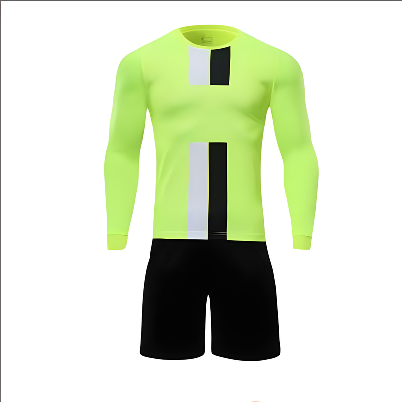 2425 Langarm-Fußballset für Erwachsene und Kinder, Sport-Fußballtrikot, Trainingskleidung_voghion.com