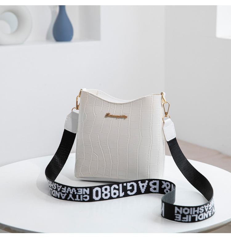 Borsa a tracolla da donna alla moda Mini borsa a secchiello a tracolla 2023 Nuova tendenza Borse a tracolla da donna per donna Coccodrillo da donna_voghion.com