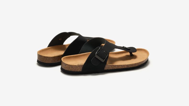 SHLIANG New Spring Summer Men's Soft Wood Slippers Fashion Flip Flops Beach Shoes Water Squeeze Cool Sandals Y0555_voghion.com