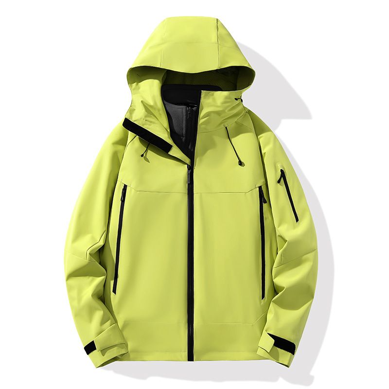 Softshelljacke Fleecefutter Graphene Black Technologie Wasserdicht Winddicht Unisex 3-in-1_voghion.com