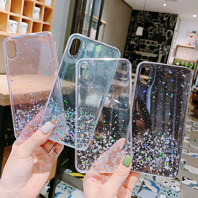 Sequins Glitter Cover For Samsung M22 M12 M21S M31S M01 Core Shell Soft Silicone Case Galaxy M32 M42 M51 M52 M62 F62 M30_voghion.com