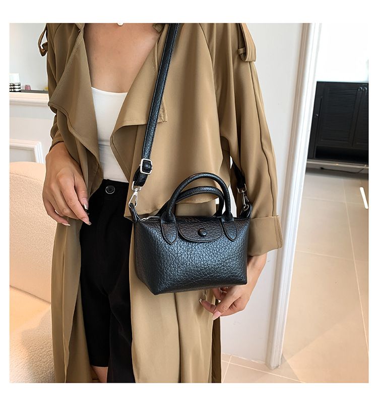 Borsa quadrata piccola e capiente, versatile alla moda da donna, borsa a tracolla monospalla sottobraccio, borsa a mano leggera di lusso di nicchia_voghion.com