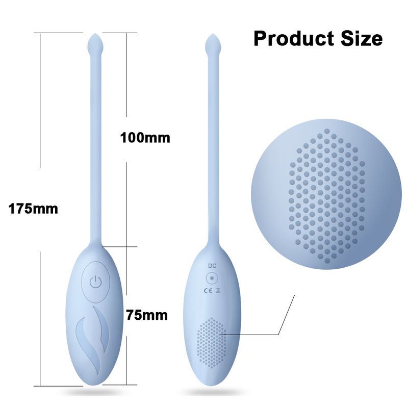 10 Speeds Vibrating Egg Vaginal Ball Wireless Remote Control Jumping Eggs Sex Toys Vibrator For Women Anal Stimulation_voghion.com