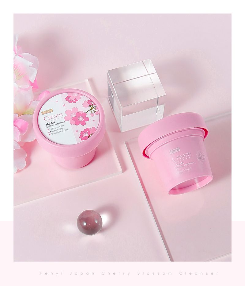 Emulsion Fenyi Sakura Plant Essence Cream 40g Hydrating Moisturizing Cream Skin Care Products_voghion.com