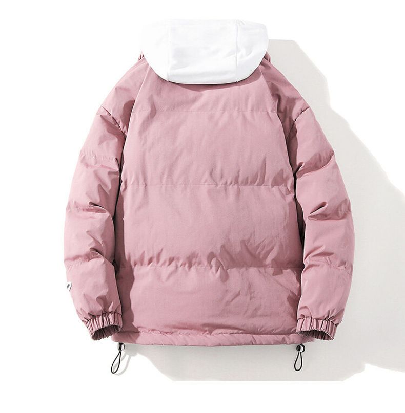 Winter 2024 neue lockere lässige Kapuzen-Baumwolljacke Herren trendige Marke Winter dicker Mantel Herren_voghion.com