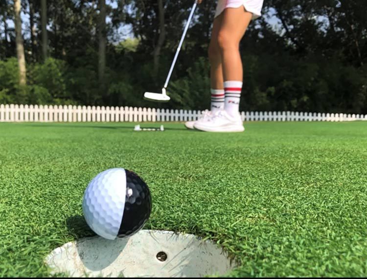 Indoor-Balltasche für Putting Green, Trainingsgerät für Golf zu Hause, hochwertige Golfzubehörteile_voghion.com