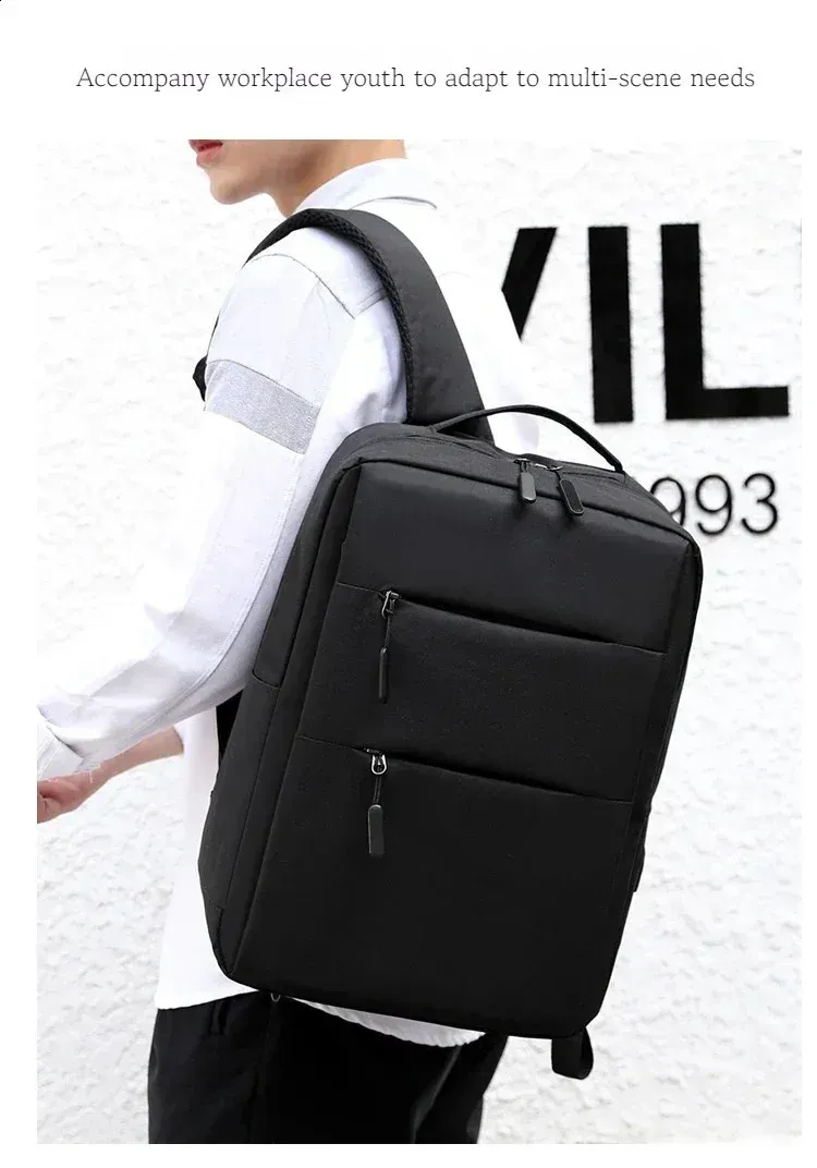 Rucksack USB-Ladegerät Tragbare 156 Zoll Freizeit Business Reise Computertasche 250408l_voghion.com