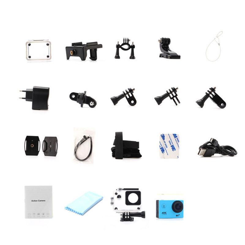 【High Quality】 4K Outdoor Diving F60r Cycling 2.4G Remote Control WIFI Sports Camera Camcorder_voghion.com