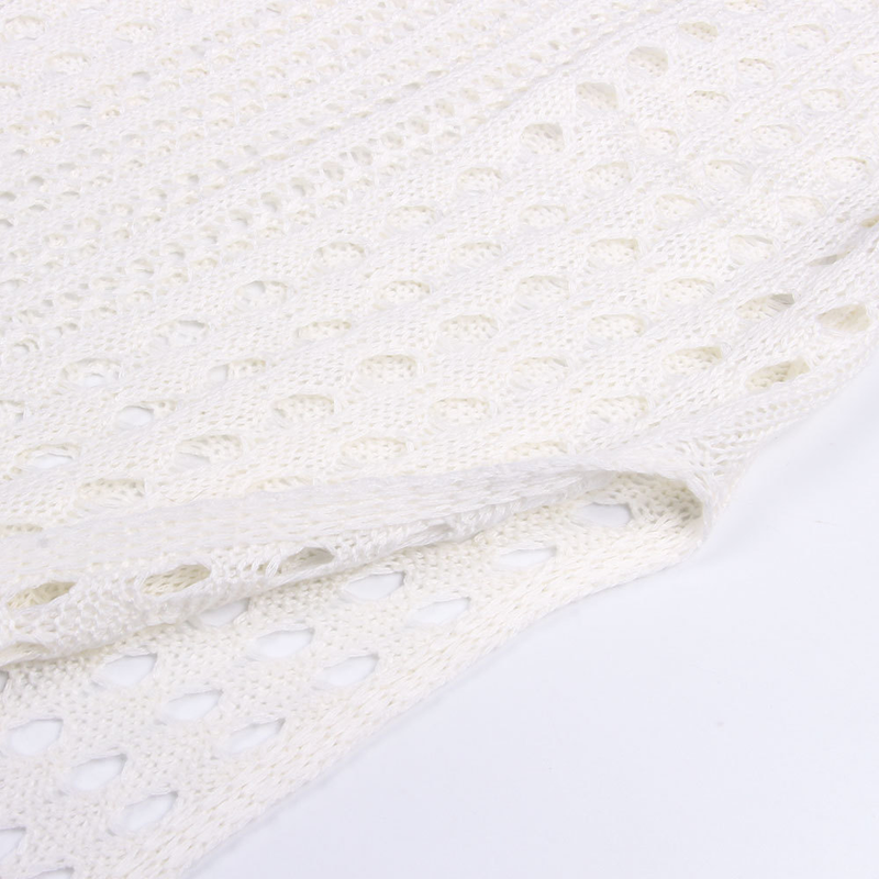 Női hosszú, bő, egyszínű, üreges kötött felső_voghion.com