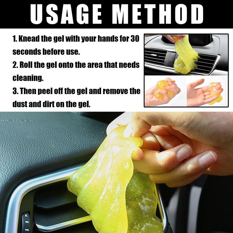 Auto-Reinigungsgel, waschfrei, generalüberholt, tragbares Dekontaminationsgerät für Innensitze für Autos_voghion.com