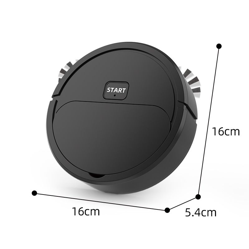 Robot intelligente per pavimenti, mini spazzatrice per uso domestico, aspirapolvere, spazzamento e lavaggio, macchina per la pulizia 3 in 1 con promozione regalo_voghion.com