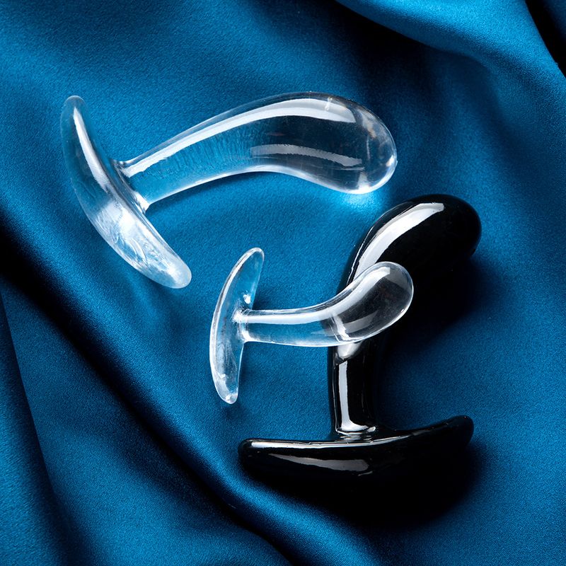 Injection Molded TPE Thumb Three-Piece Set Erotic Back Court Unisex Masturbator Stimulating Anal Plug Adult Products_voghion.com