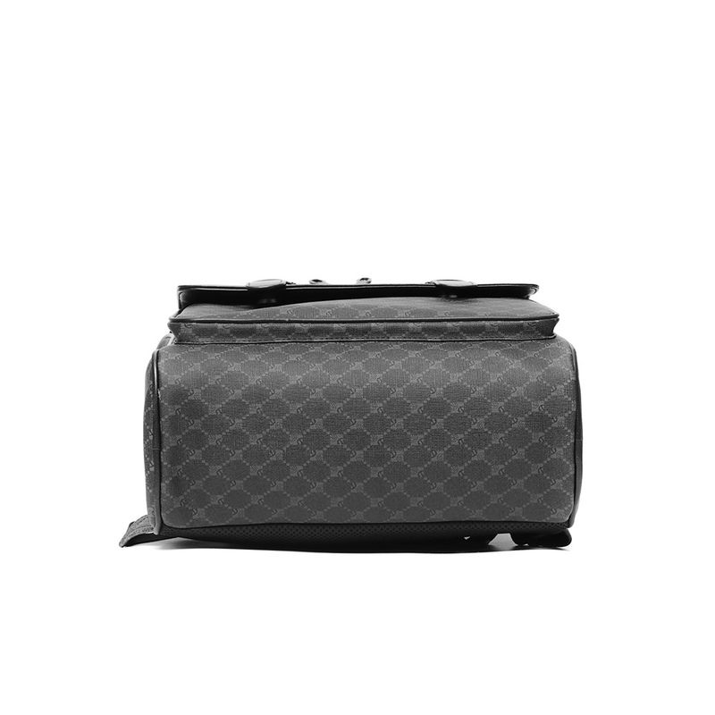 Designer Trendy Brand Fashionable And Classic Checkerboard Printed Large Capacity Backpack, Men's Computer File Backpack_voghion.com