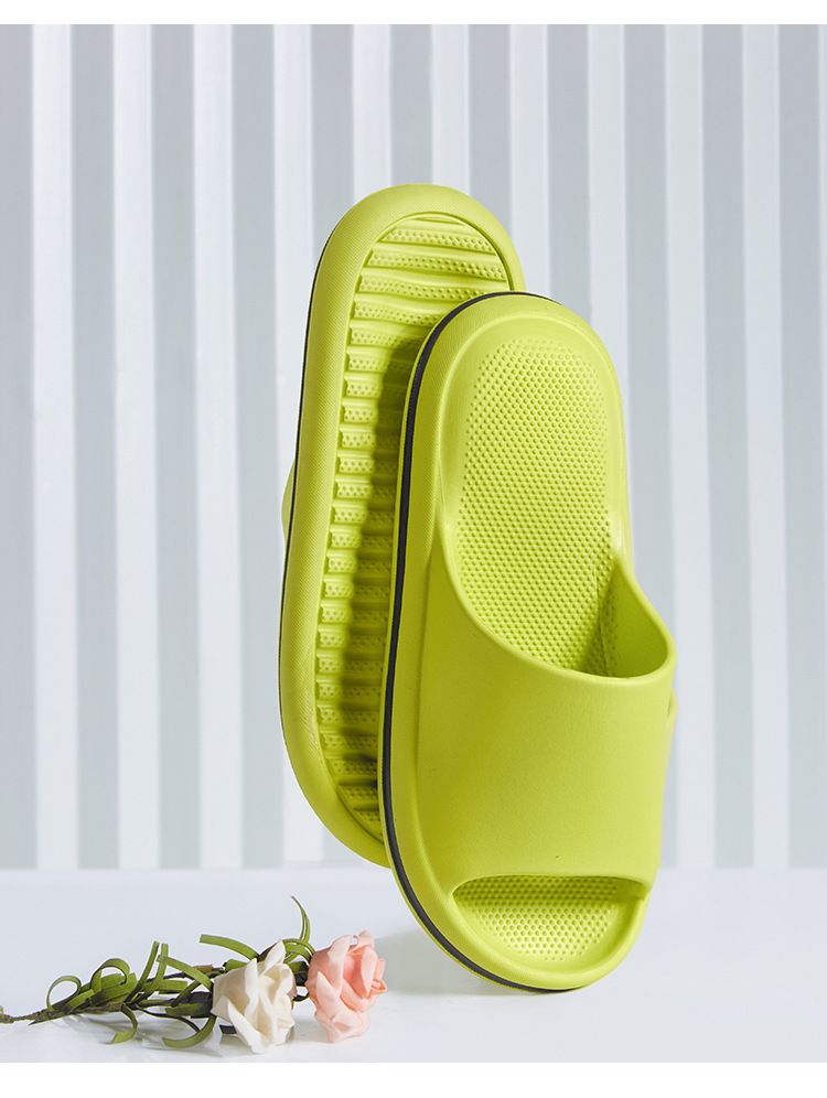 Unisex Shoes Home Slippers Massage Air Cushion Beach Wear Thick Bottom Step Shit Feeling EVA Flip Flops Men_voghion.com