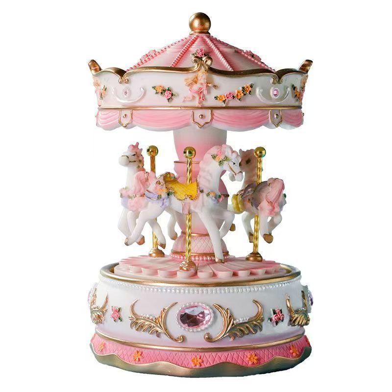 Karussell Musik Acht-Ton Box Sky City Prinzessin Kinder Qixi Festival Geburtstagsgeschenk_voghion.com