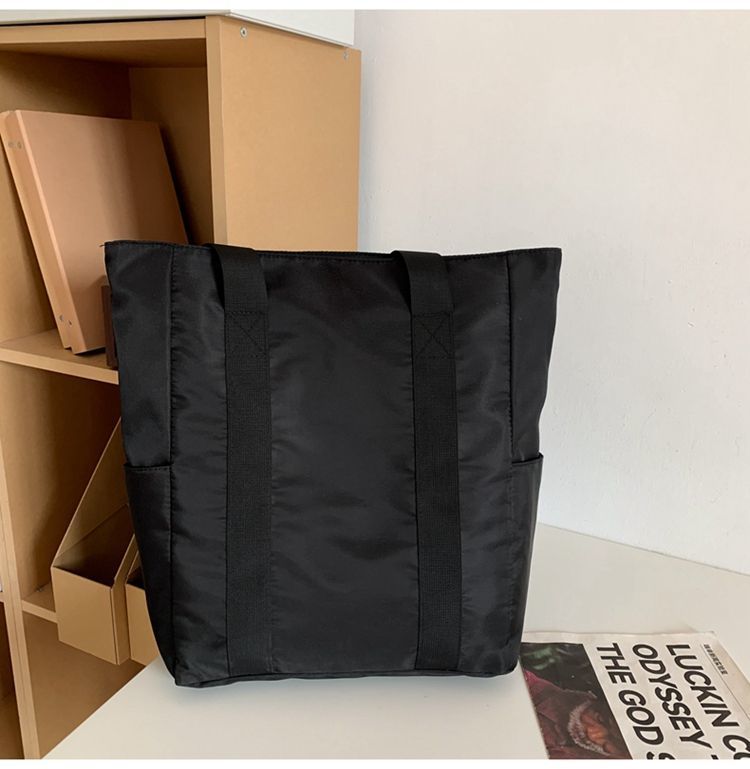 Canvas Handbag Commuter Male College Student Class Men's Shoulder Bag Women's Large Capacity Backpack Trendy_voghion.com