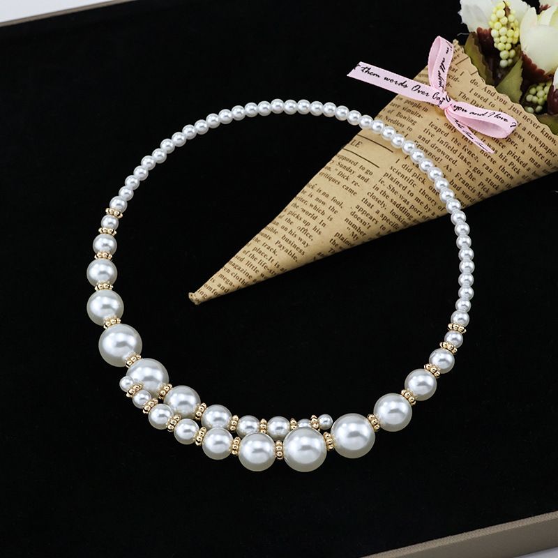 Pearl Set Chain Collarbone Chain Niche Design Collar Fashion Collar Women_voghion.com