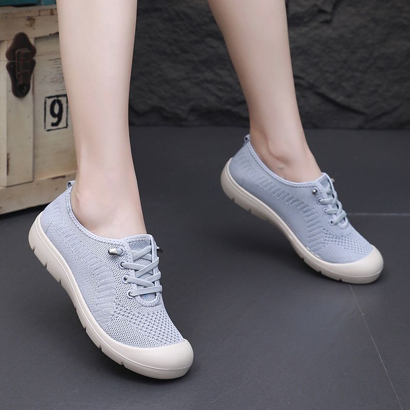 Spring And Autumn New Old Beijing Cloth For Women, Single Soft Sole Comfortable Slip-On Lazy, Non-Slip Mom_voghion.com