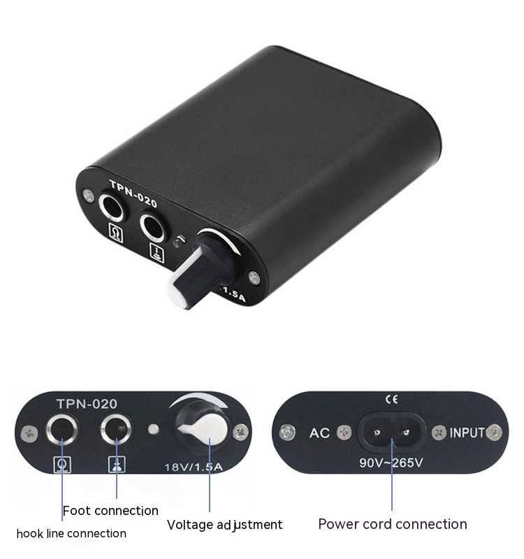 Natthimlen set motor penna maskin tatuering utrustning_voghion.com