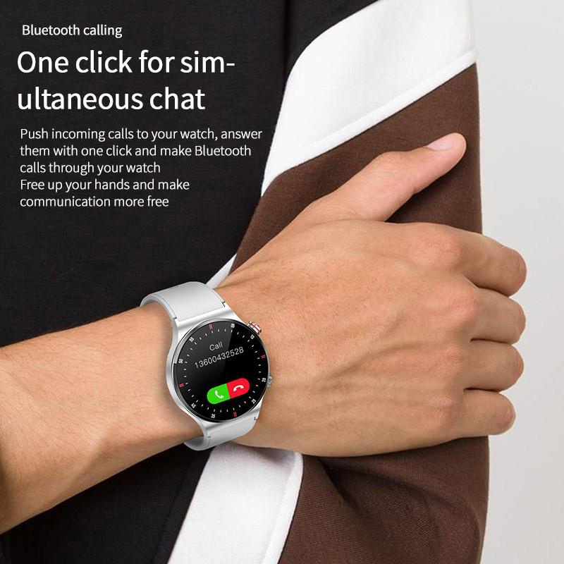 Bluetooth Call Sport Fiess Tracker Horloge IP67 Waterdichte Polsband Hartslagmeter Slimme Armband Voor Android IOS_voghion.com