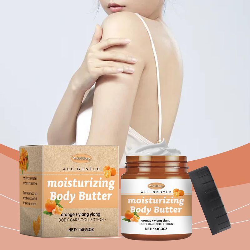 WoodSleep Citrus Body Butter Moisturizer Citrus Nourishes Butter Moisturizing, Refreshing And Gentle Skin Care_voghion.com