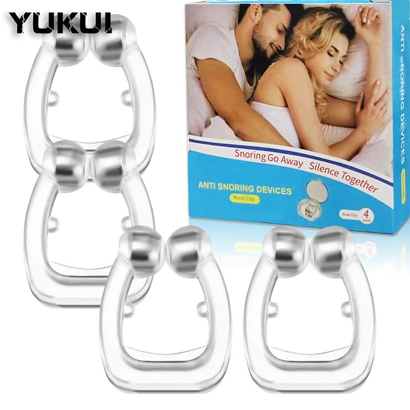 Magnetic Silicone Clamp For Nose YUKUI From Snoring 1/2/3/4/6 Pcs._voghion.com