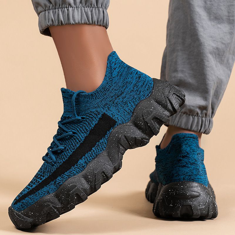 Verhetetlen minőségű, lélegző és szagtalan cipők nyáron, férfi sportcipők, divatos zoknik, hétköznapi cipők_voghion.com