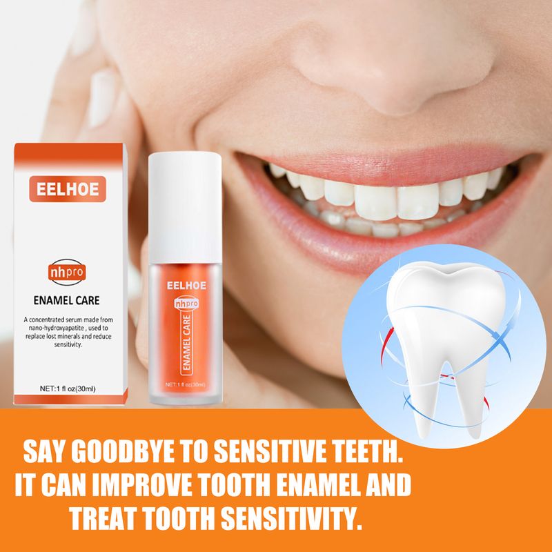 EELHOE V34 Dentifricio arancione viola ripara le macchie di pulizia schiarente orale_voghion.com