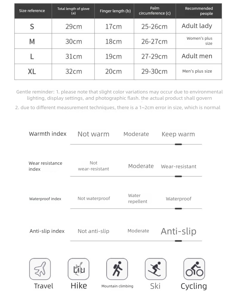 25 nuovi guanti da sci, snowboard, carving, caldi, con protezione per il polso, touchscreen, antivento, impermeabili, unisex, senza dita, 3M_voghion.com