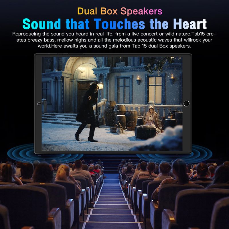 New Tab15 Tablet Computer Android Smart 10.1 Inch 32GB Card Insertable 3G Network_voghion.com