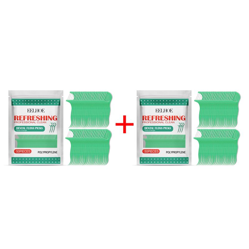 50/100 PCS Zubni konac za čišćenje između zuba, međuzubni konac, zubna četkica, jednokratni štapić za zube, alat za oralnu higijenu_voghion.com