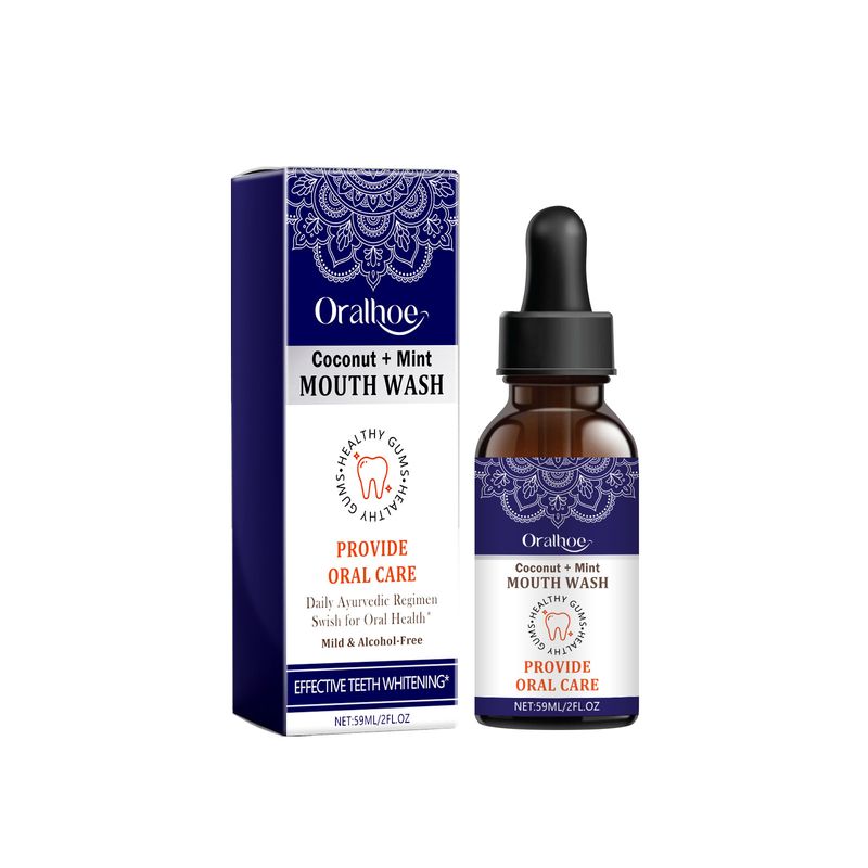 Oralhoe Konsentrert Gingival Care Munnskyll med Frisk Pust og Tenner_voghion.com