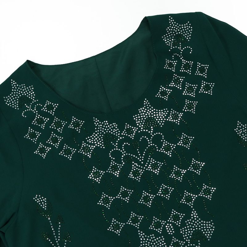 Women's Clothing Middle East new robe hot diamond style home outing dress_voghion.com
