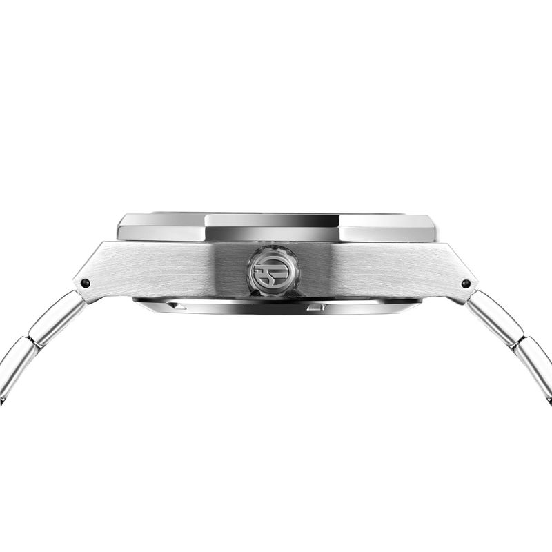 Men's Automatic Mechanical Watch With Luminous Hands, Three Subdials, And Day Display - Stainless Steel Band Six Pin Week Steel Belt Mechanical Watch_voghion.com