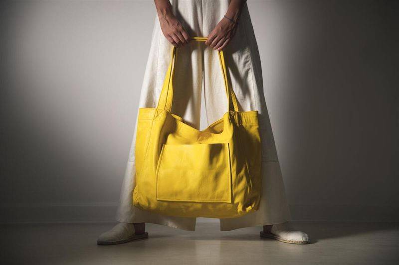 Mit Damen Tasche weiches Hand Schulter Retro Öl Wachs Leder große Kapazität 2023 neue Einkaufstasche Frauen_voghion.com