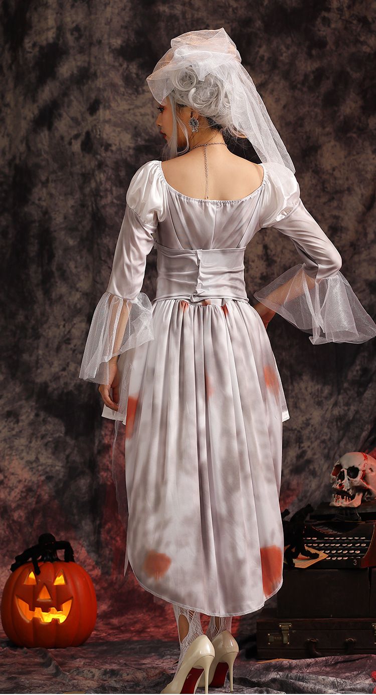 Halloween Children's New Product Grey Vampire Boys' Cosplay Zombie Performance Clothing_voghion.com