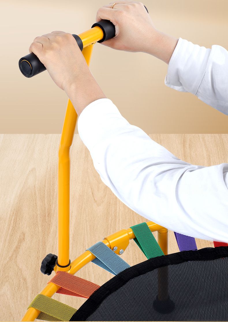 Uso doméstico, silencioso para crianças pequenas em ambientes internos, cama elástica familiar, cama elástica empilhável para adultos e crianças_voghion.com