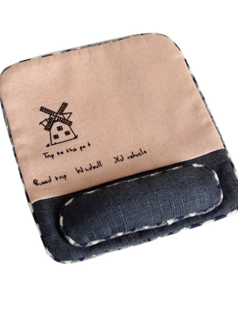 Oniwwertraff Qualitéit Mandier Büro Handgemaachte Cartoon Stoff Wristband Handgelenkschinn Kreativ Séiss Computer Rutschfest Original Mauspad_voghion.com
