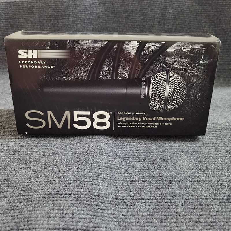 Wired Dynamic SM58S For Professional Stage Performances, KTV Recording And Live Streaming, SM58LC Microphone_voghion.com
