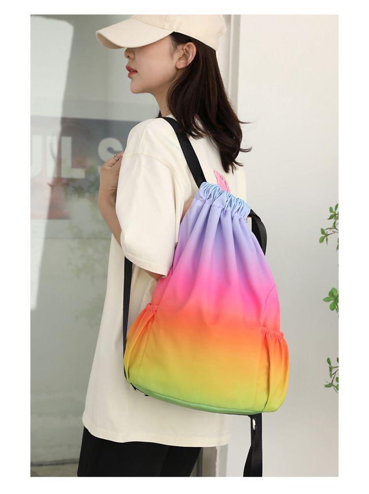 Travel Backpack - Large Capacity Drawstring Bag For Outdoor & Gym (Lightweight & Durable)_voghion.com