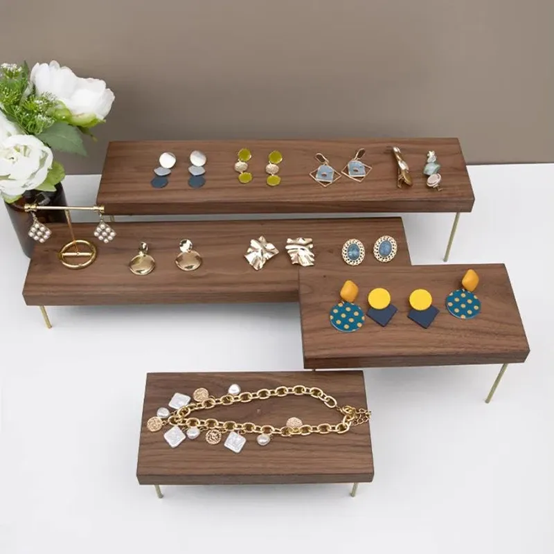 Espositore per gioielli in legno, porta collane, braccialetti, anelli, orecchini, bambole, espositore per cosmetici e profumi_voghion.com