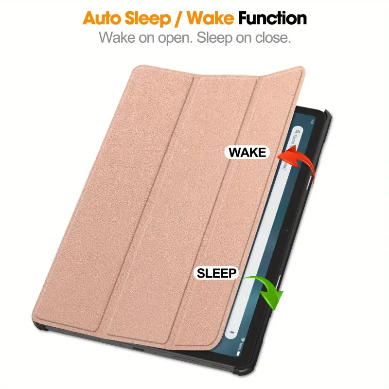 Tablet Protective Case for Lenovo M10 (3rd Gen) 328 10.1-inch for Lenovo M10 Plus Gen 3 10.6-inch Folding Sleep Hard Shell_voghion.com