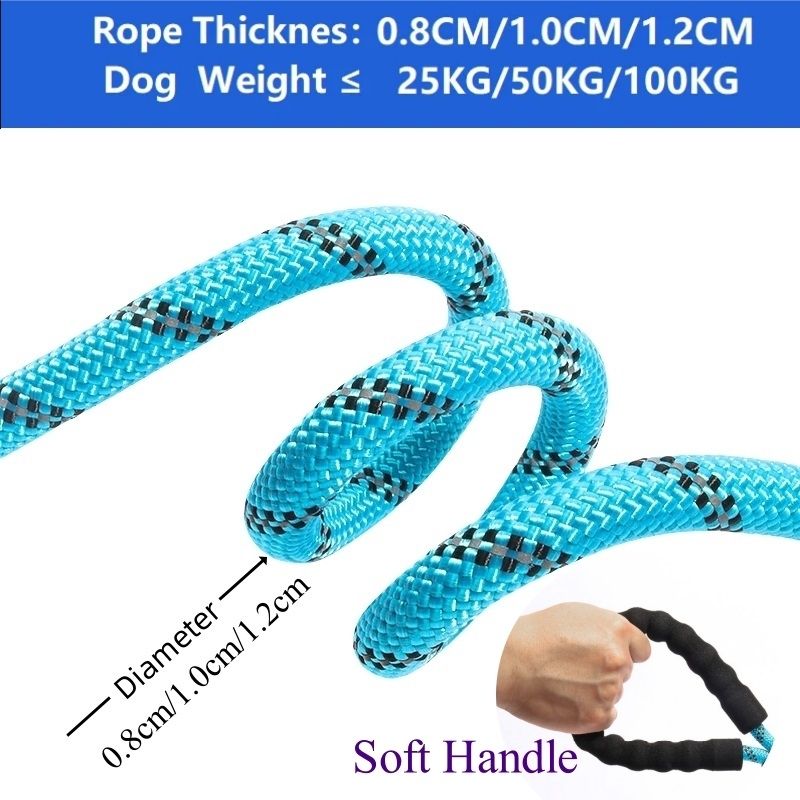 Nylon Leash 1.5m/2m/3m, Durable Leash, Pet Supplies, Small, Medium, Large Dog Chain, Pull Rope For Chihuahua By PawParty Store_voghion.com