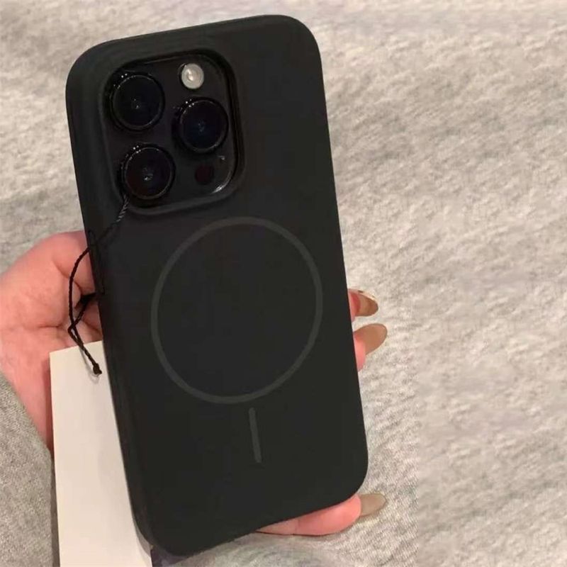 Original Liquid Silicone Candy Color Matte Case For Iphone 17Air 16 15 14 Plus 13 12 Pro Max Skin-Feel Protect_voghion.com