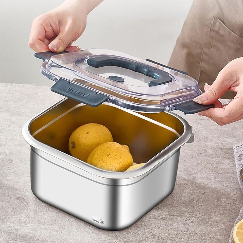 7 Parçalı 2500 ml Gümüş Kamp Tencere Seti - Çok İşlevli Derin Kızartma Tencere, Sırt Çantalı Geziler ve Kamp Maceraları İçin İdeal_voghion.com