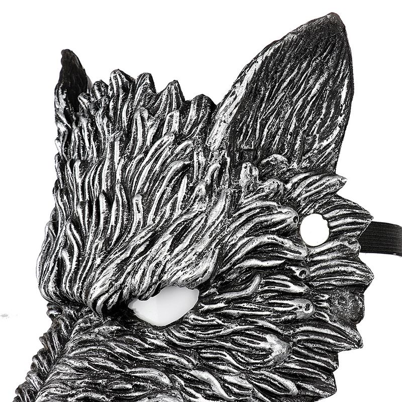 Verbessertes Tier-Halloween-Headset, Karneval, weicher RP-Schaum, 3D-Anzieh-Requisite, Wolfsmaske_voghion.com