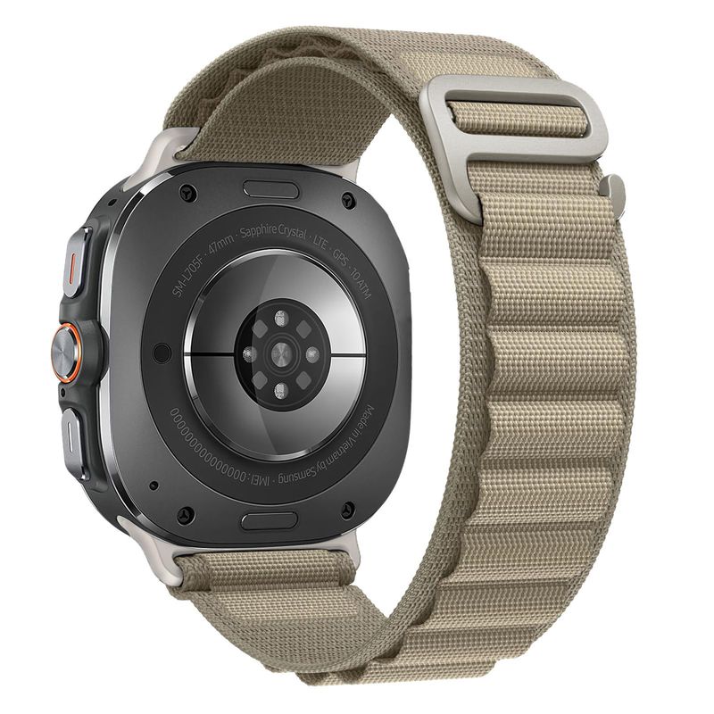 Alpine Loop für Samsung Galaxy Watch Ultra Band 47 mm Armband Zubehör Sport Nylon Armband Correa Galaxy Watch 7 Ultra 47 mm_voghion.com