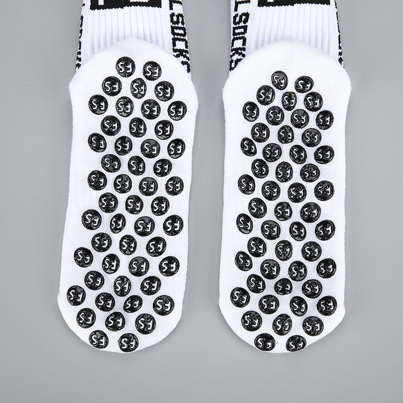 Cross Border FOOTBALLSOCKS Najlepiej sprzedające się skarpetki do piłki nożnej z silikonowym spodem i antypoślizgowe, profesjonalne skarpetki sportowe do piłki nożnej_voghion.com
